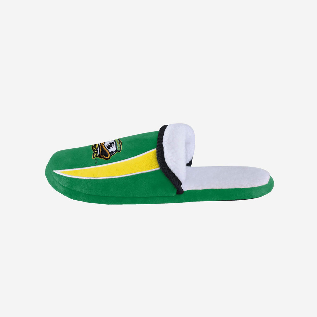 FOCO Oregon Ducks Sherpa Slide Slipper Green S Men 2