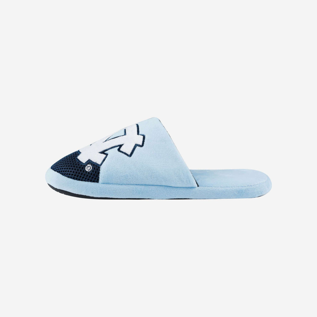 FOCO North Carolina Tar Heels Staycation Slipper Blue Men L 2