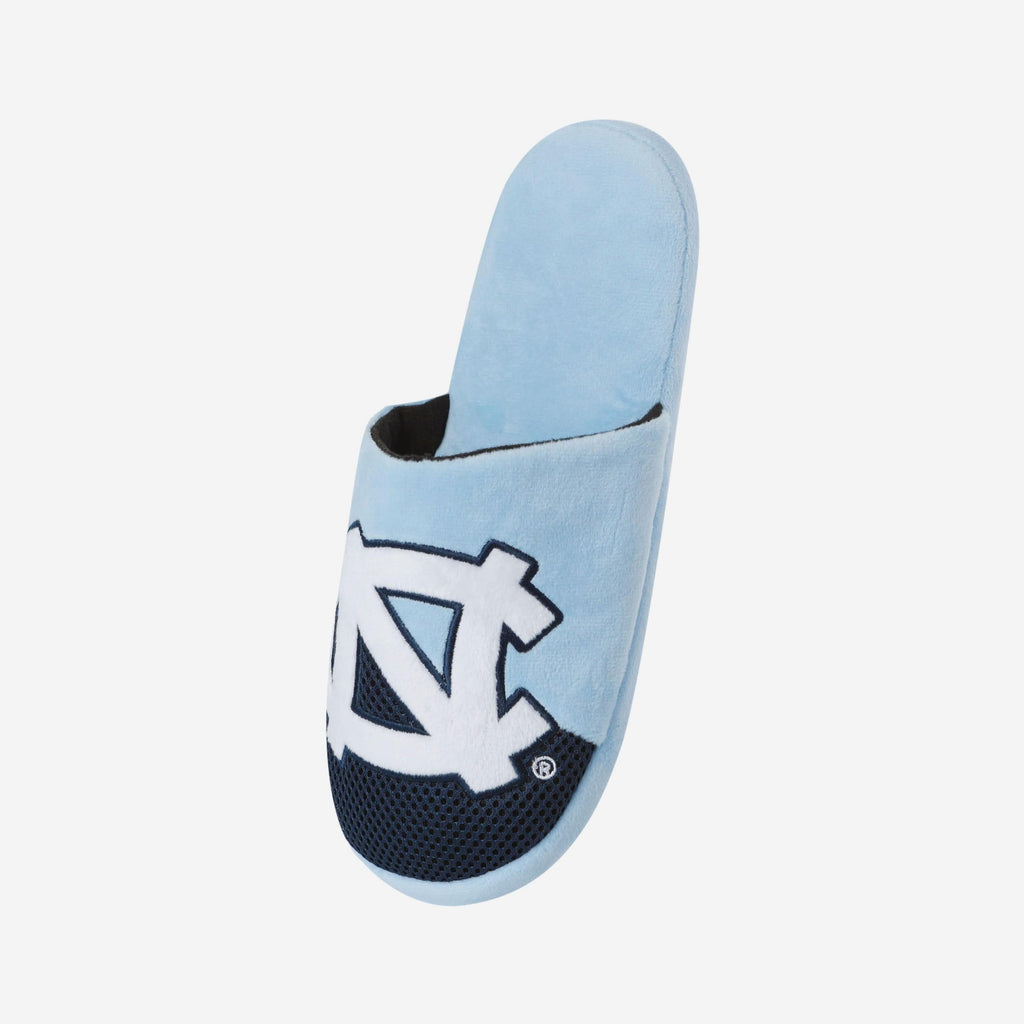 FOCO North Carolina Tar Heels Staycation Slipper Blue Men L 3
