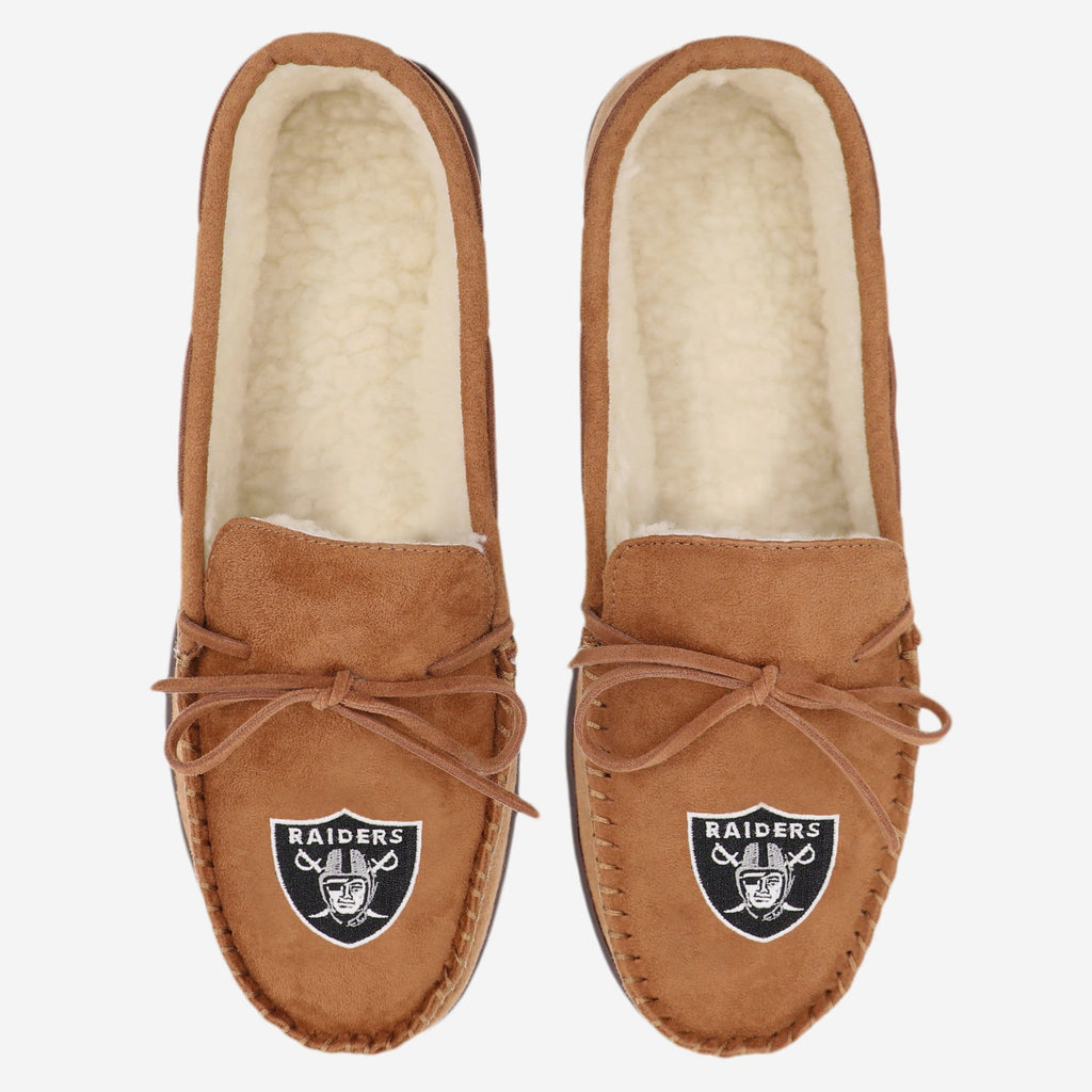 FOCO Moccasin Slipper Black/L 3