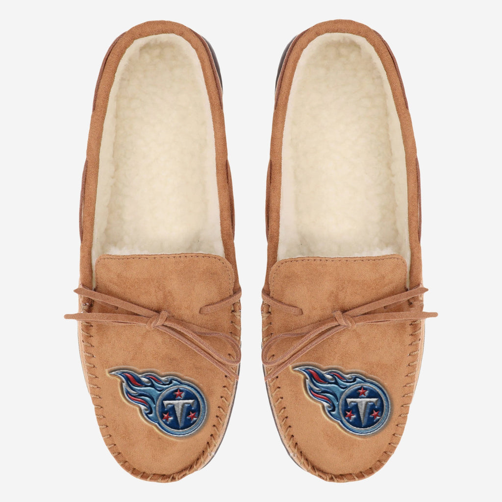 FOCO Tennessee Titans Moccasin Slipper Men Size S 3