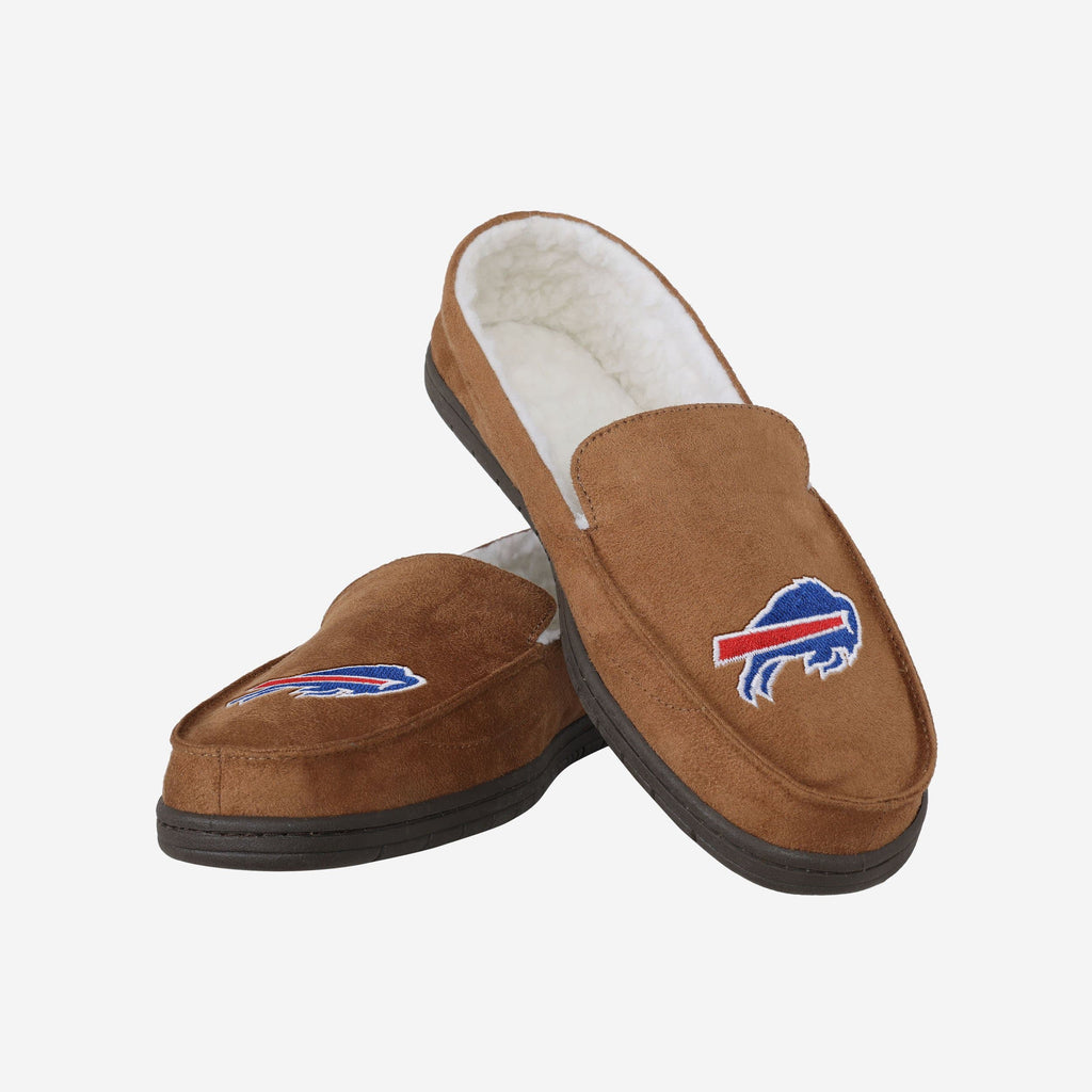 FOCO Buffalo Bills Moccasin Slipper Beige S 4