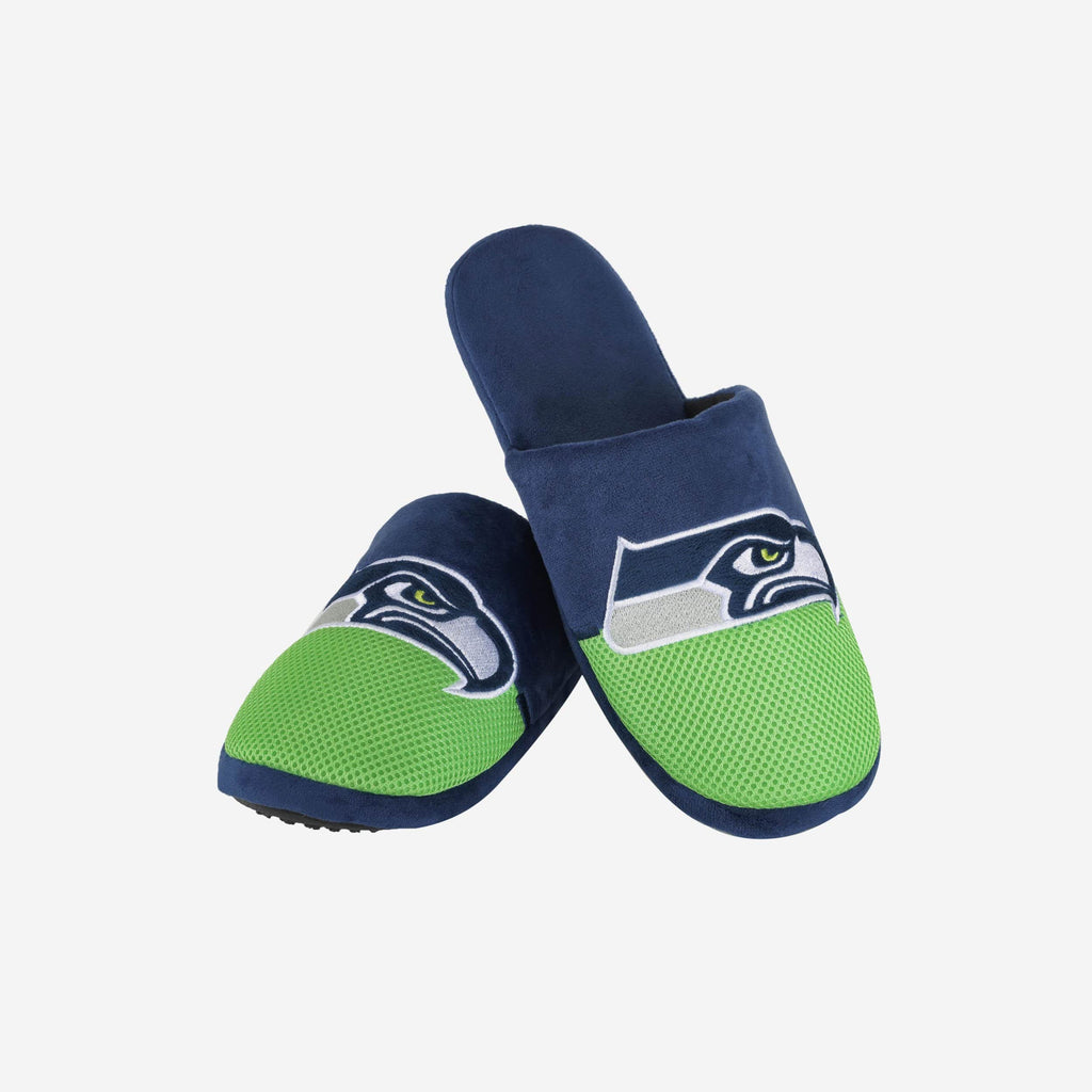 FOCO Youth Team Logo Slipper Blue M 4