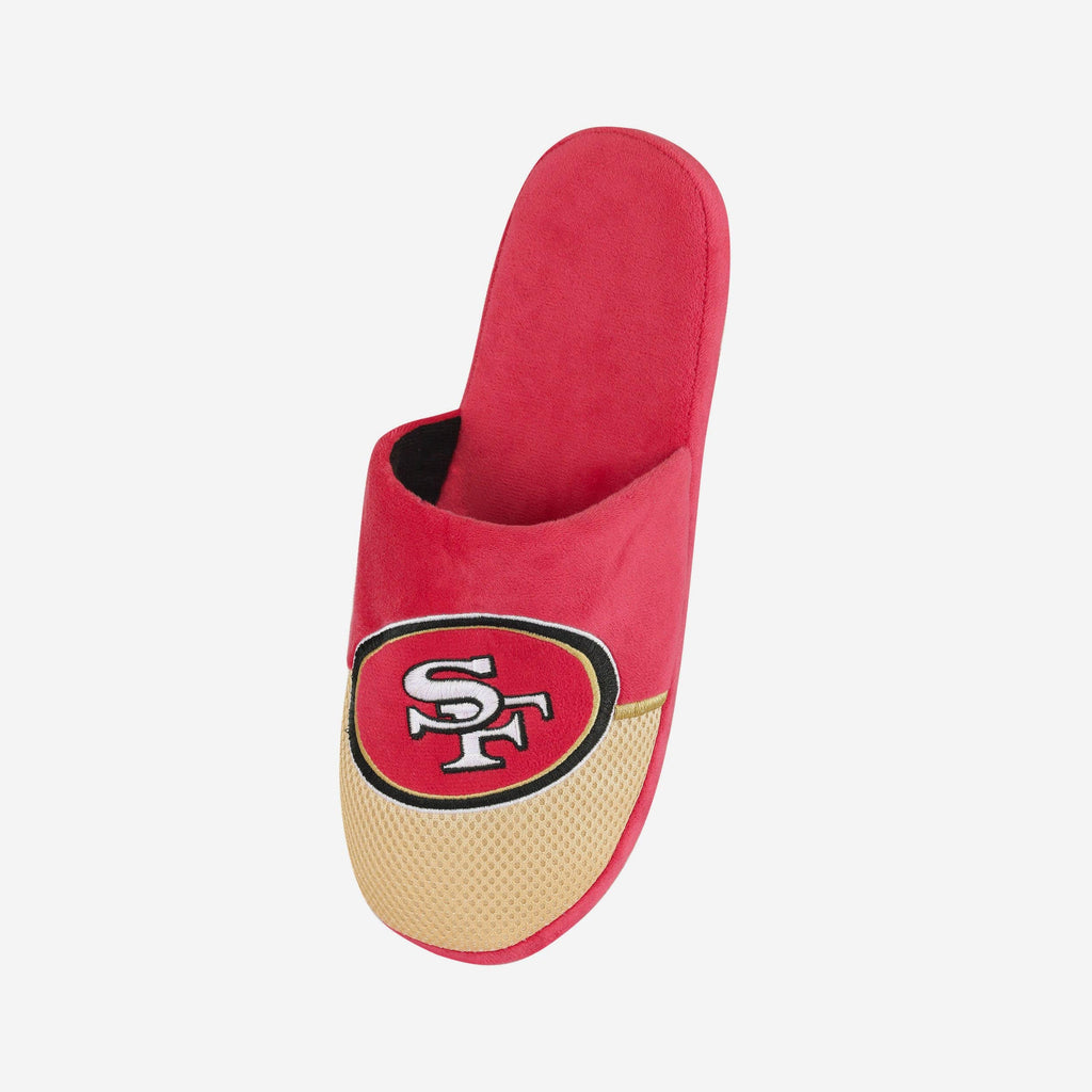 FOCO San Francisco 49Ers Staycation Slipper Red/Gold S Men 3