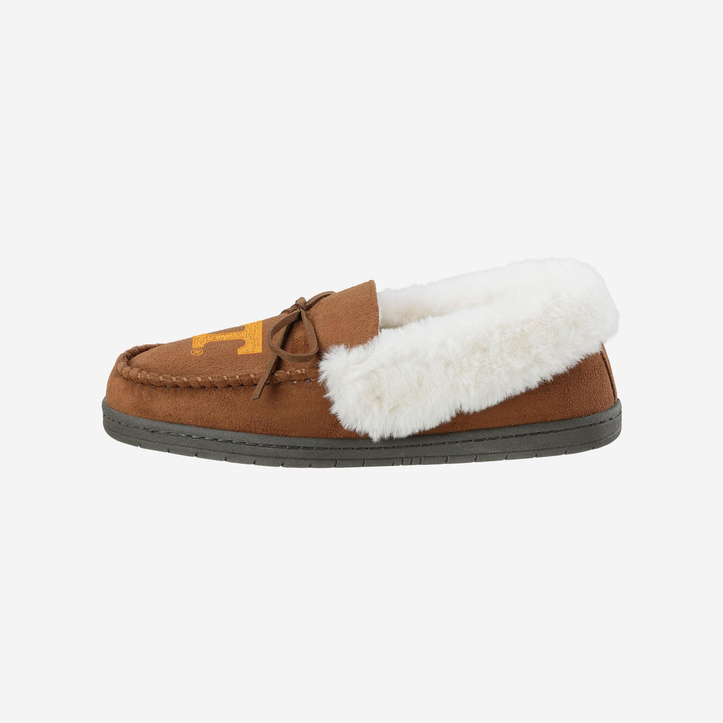 FOCO Tennessee Volunteers Moccasin Slipper Tan 2