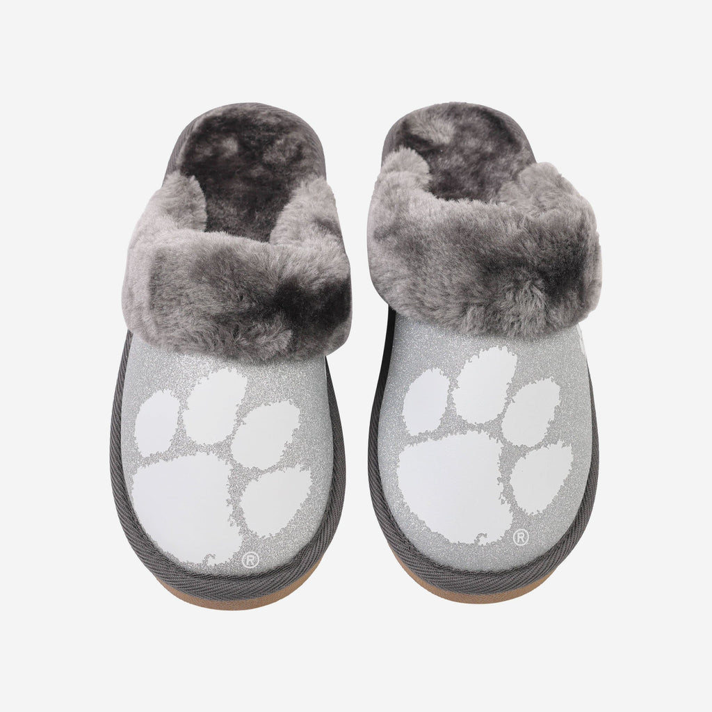 FOCO Clemson Tigers Slipper Glitter L 3