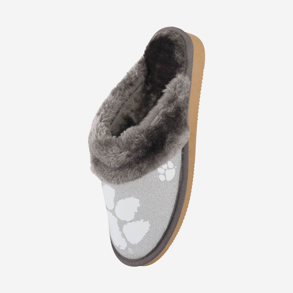 FOCO Clemson Tigers Slipper Glitter L 4