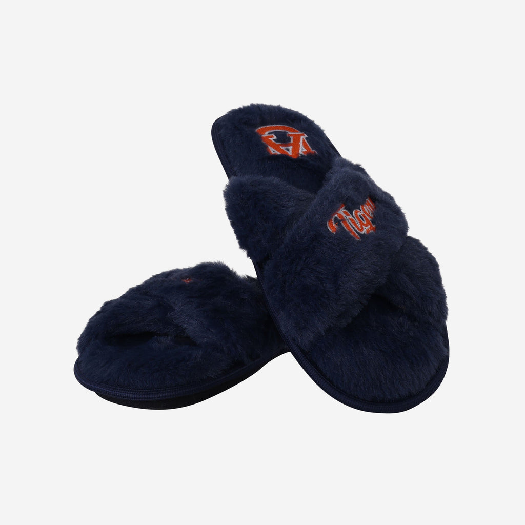 FOCO Script Wordmark Fur Cross Slide Orange S 4