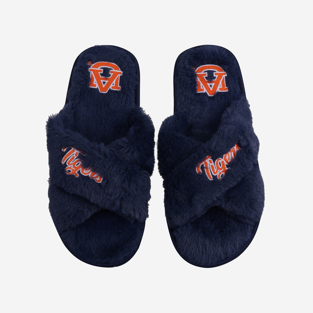 FOCO Script Wordmark Fur Cross Slide Orange S 2