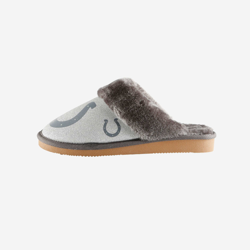 FOCO Indianapolis Colts Moccasin Slipper Blue L 2