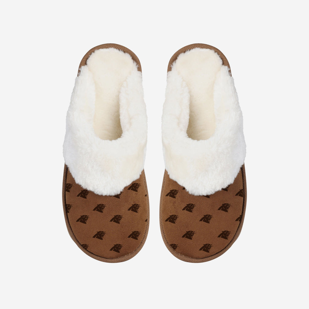 FOCO Repeat Logo Moccasin Slipper Brown L 4