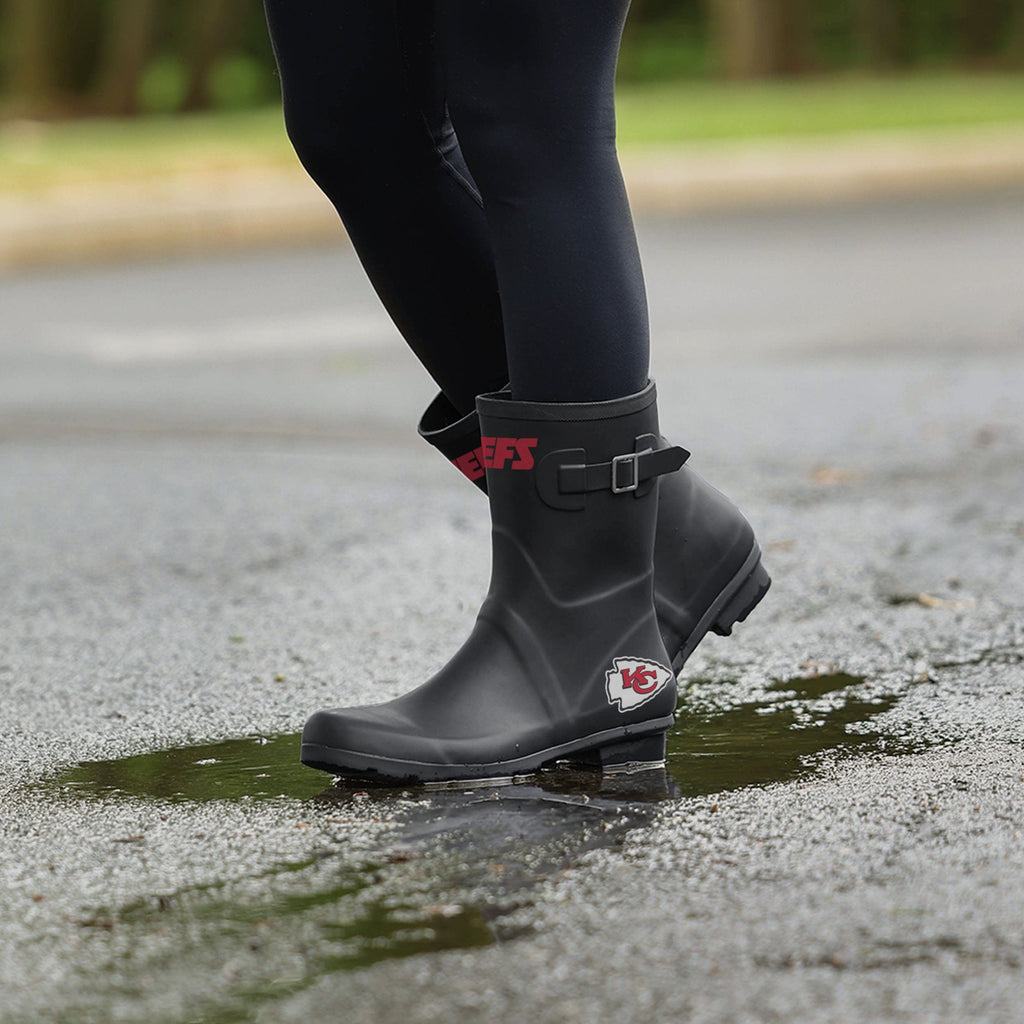 FOCO Storm Ready Rain Boot Kansas City Chiefs Women's Small 4