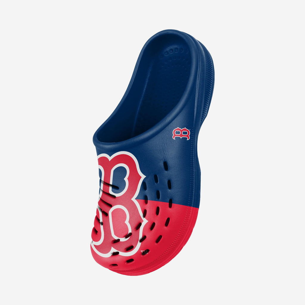 Boston Red Sox Mens Colorblock Big Logo Clog1