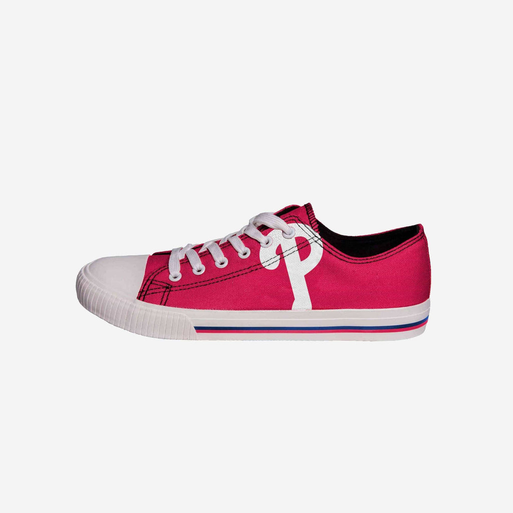 FOCO Philadelphia Phillies Low Top Canvas Shoe Black 10 2