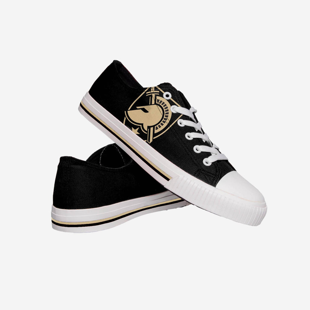 FOCO Army Black Knights Low Top Canvas Shoe Black 9 4