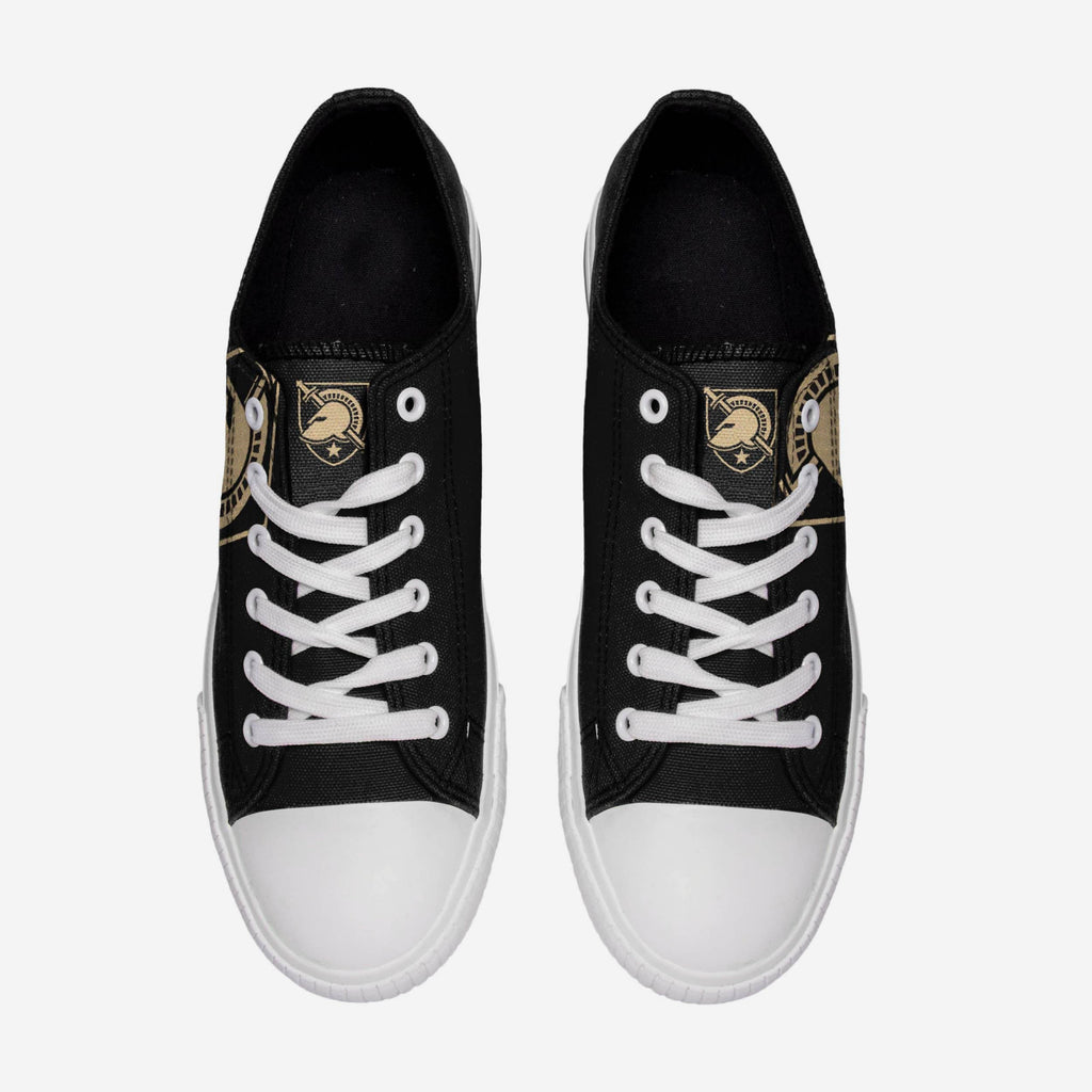 FOCO Army Black Knights Low Top Canvas Shoe Black 9 3