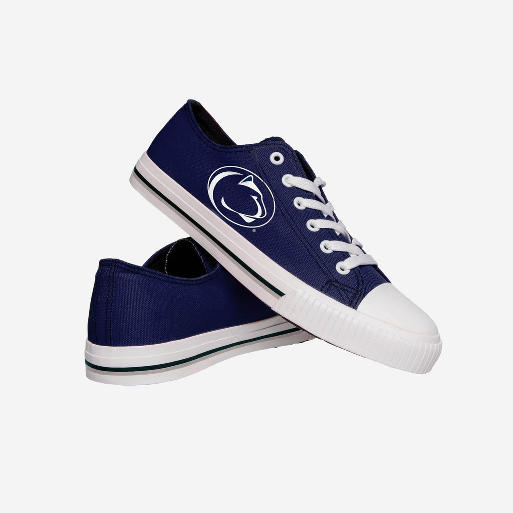 FOCO Penn State Nittany Lions Low Top Canvas Shoe Black 11 4