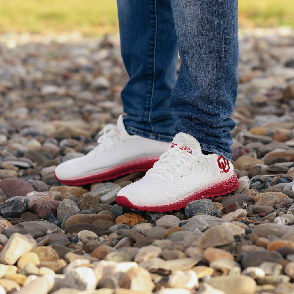 FOC Oklahoma Sooners Gradient Midsole White Sneakers 12 Men 4