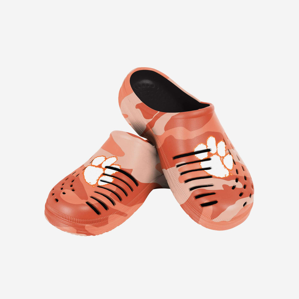 FOCO Clemson Tigers Tonal Camo Clog Green M 4