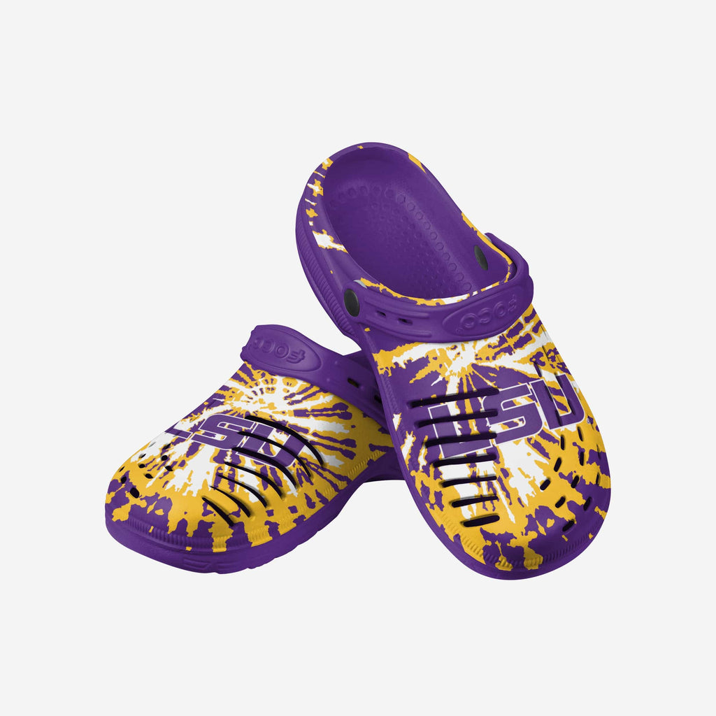 FOCO Women's Sherpa Lined Slippers - Team Color, Cup Sole Design, Size 9-10
