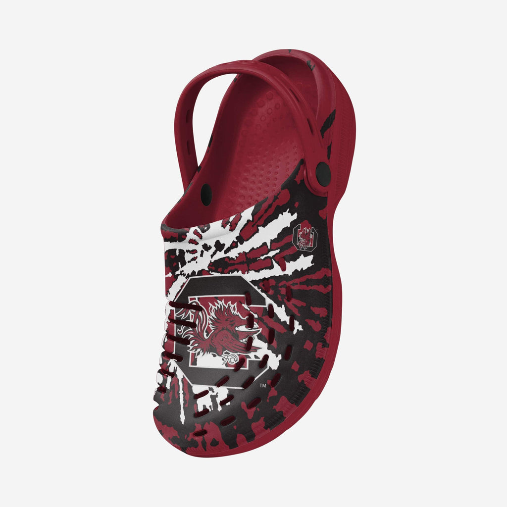 FOCO South Carolina Gamecocks Tie-Dye Clog Multicolor M 3