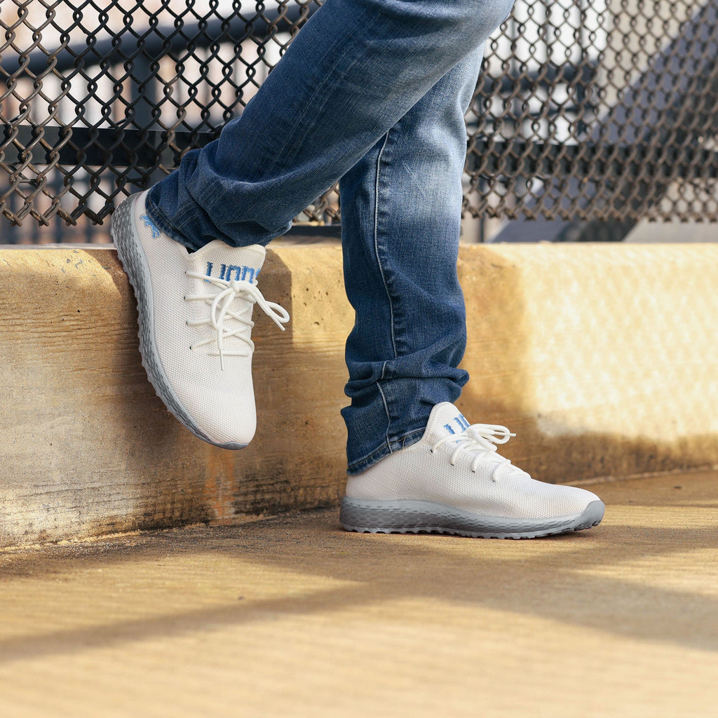 FOCO Detroit Lions Gradient Midsole Sneakers White 8 4