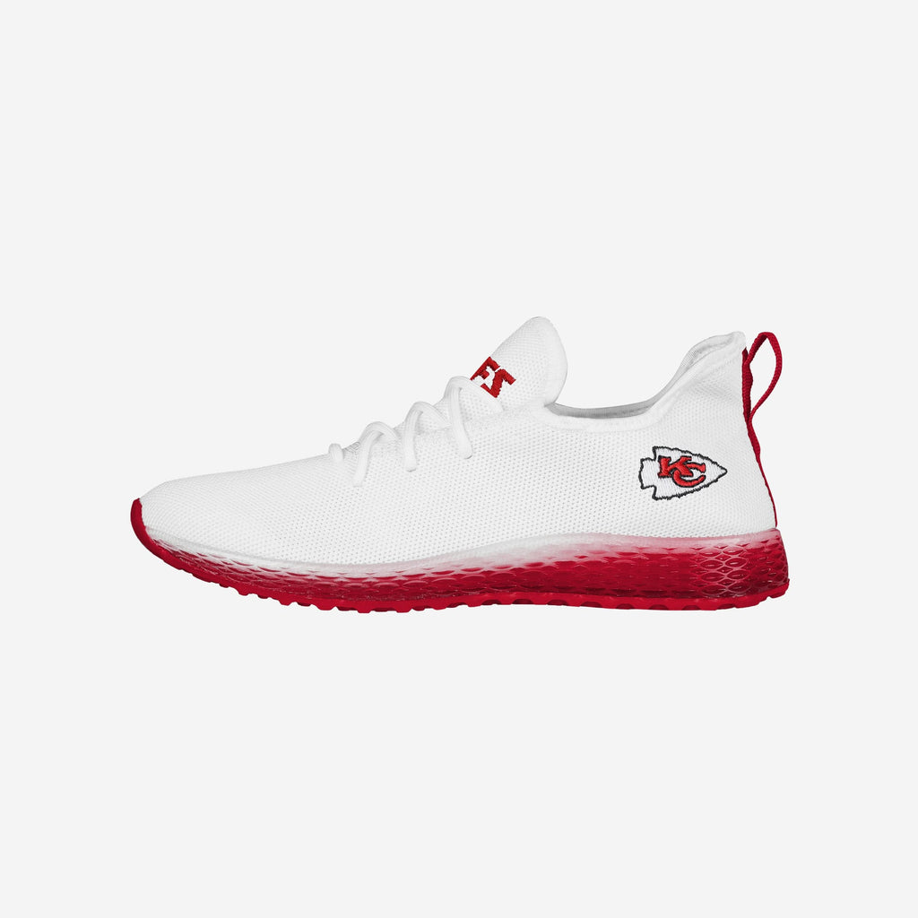FOCO Kansas City Chiefs Gradient Midsole Sneakers White 10 2