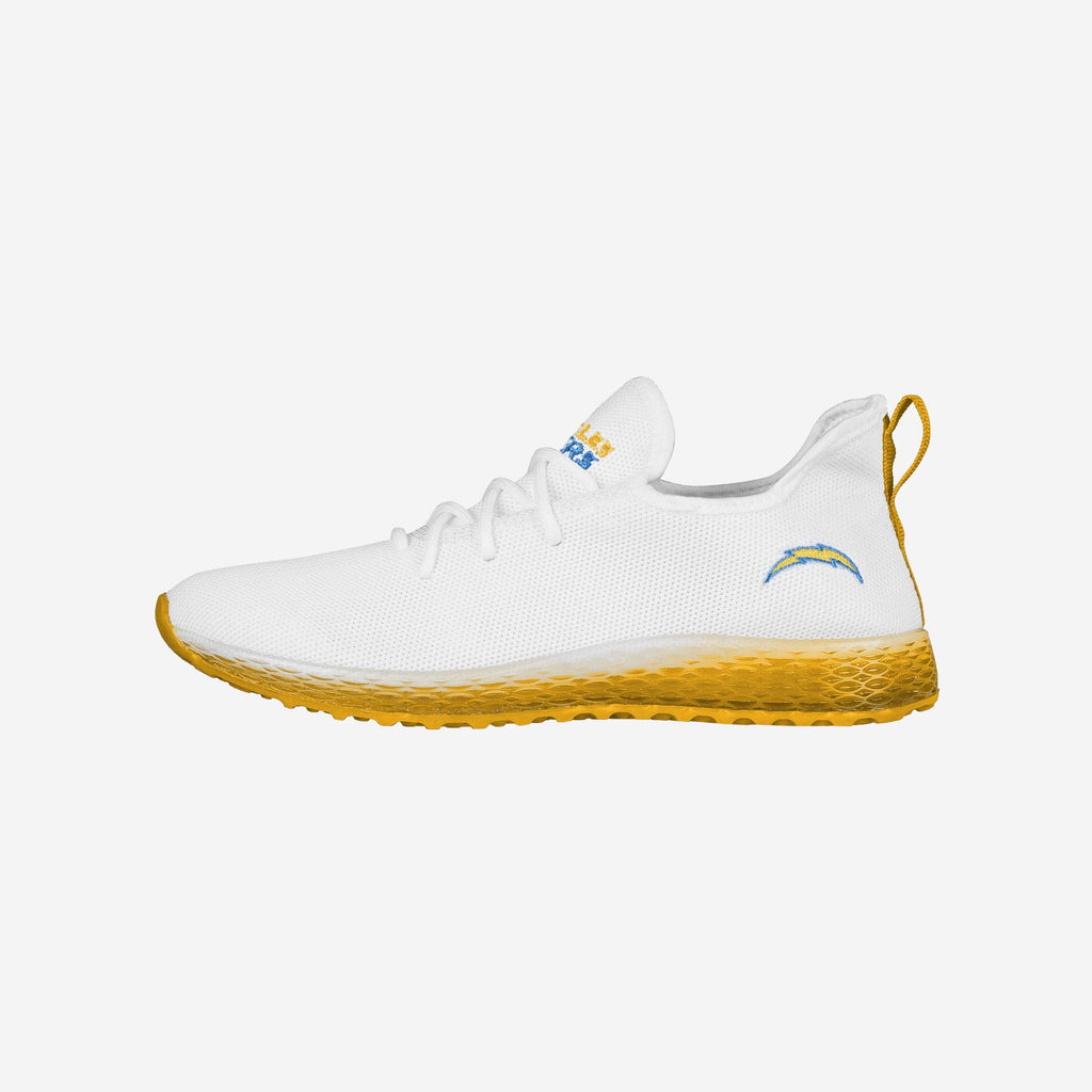 FOCO Los Angeles Chargers Gradient Midsole White Sneakers 10 Men 2