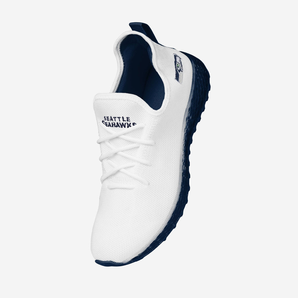Seattle Seahawks Gradient Midsole White Sneakers