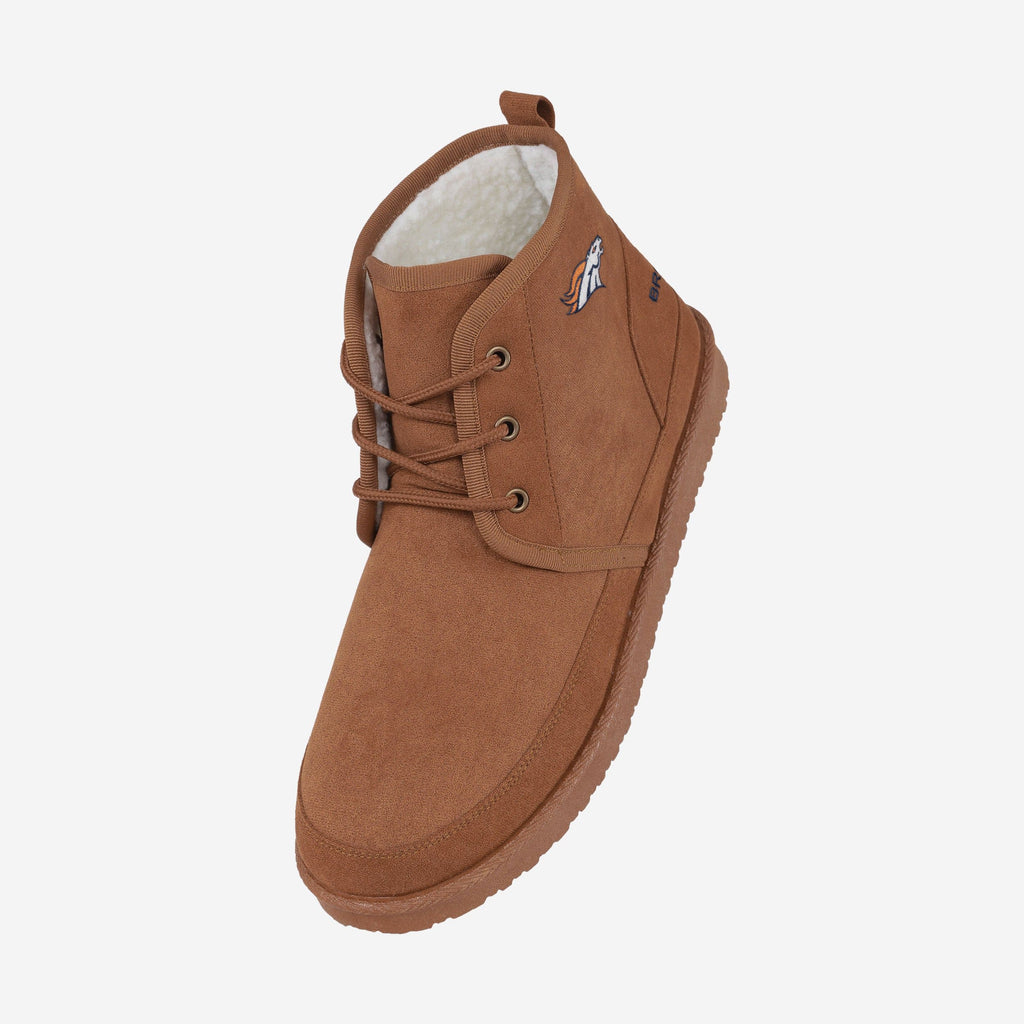 FOCO Denver Broncos Sherpa Lined Boot Brown 11 Men 3