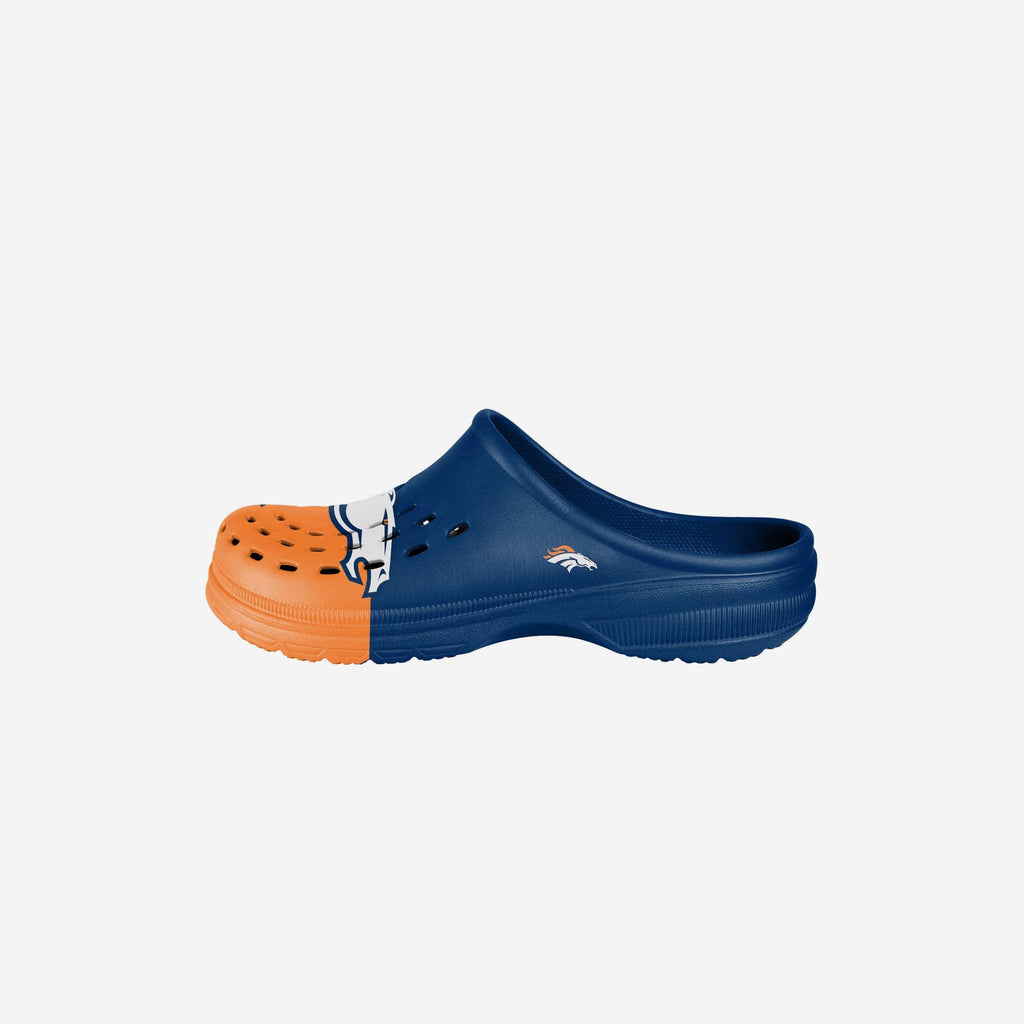 FOCO Denver Broncos Colorblock Clog Multicolor S 2