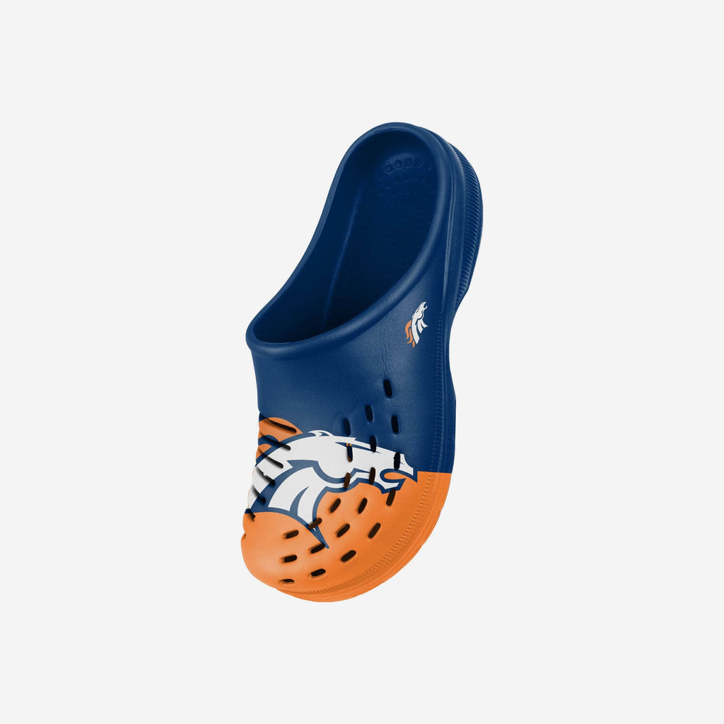 FOCO Denver Broncos Colorblock Clog Multicolor S 3