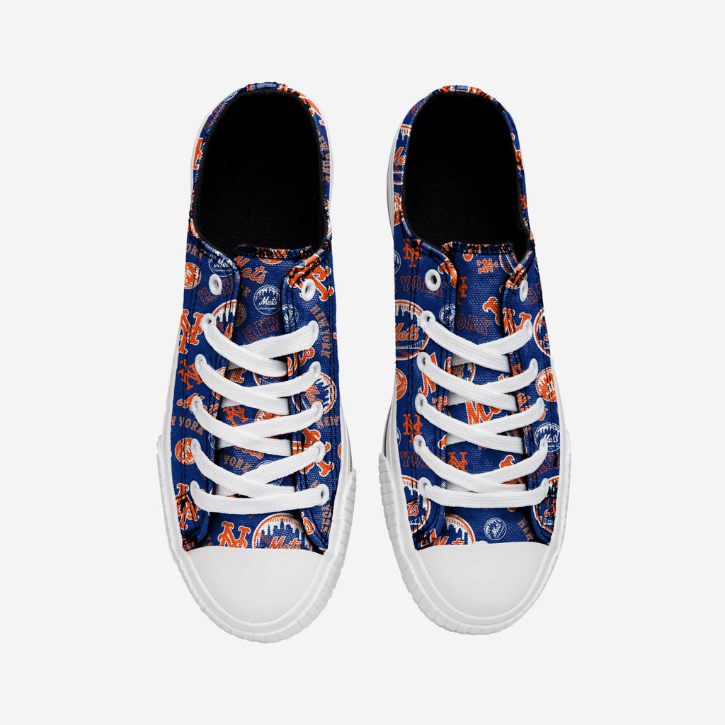 FOCO San Francisco 49ers NFL Women's Camo Low Top Canvas Shoes - Size 11 | Buy Now With Express International Delivery