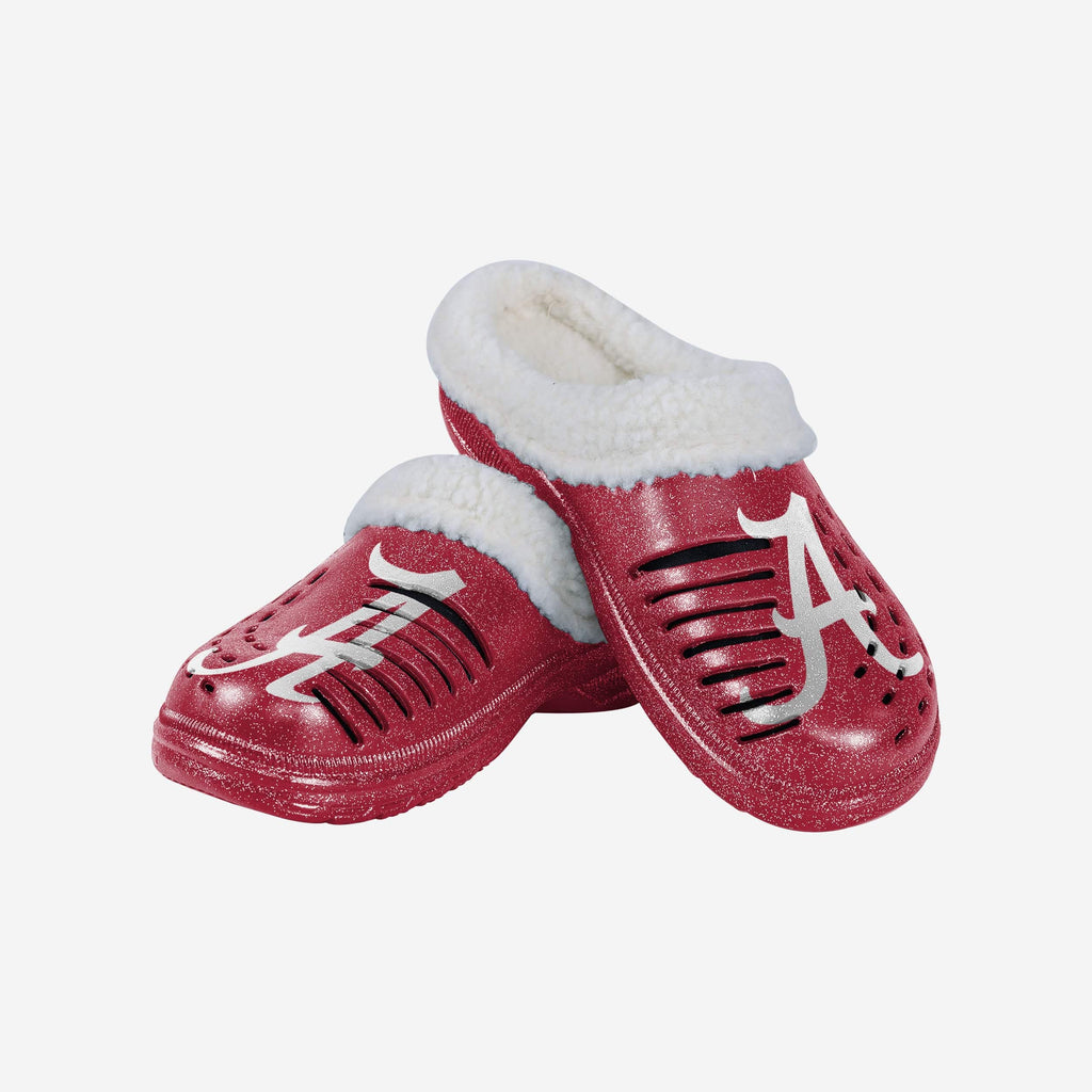 FOCO Alabama Crimson Tide Clog Glitter L 4