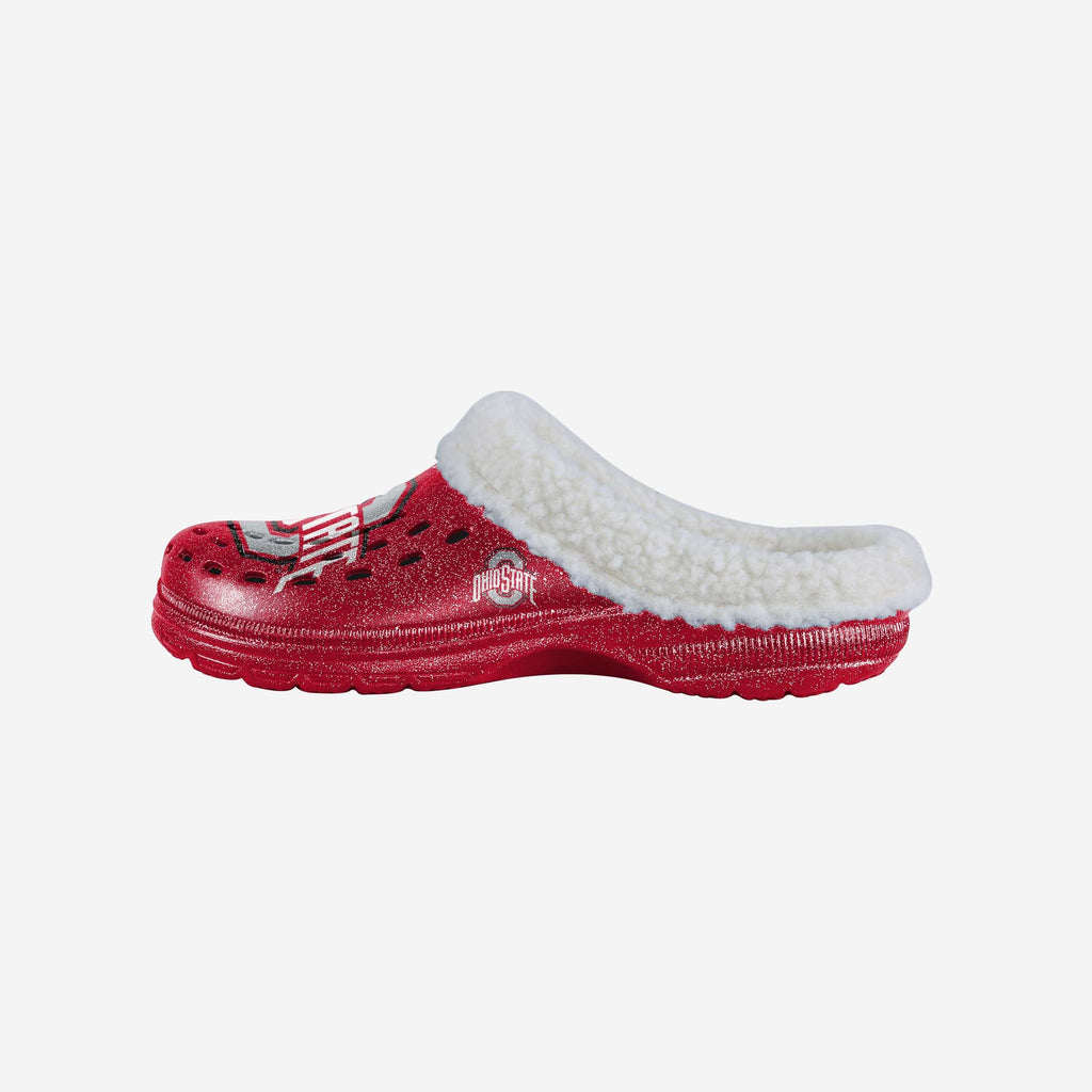 FOCO Ohio State Buckeyes Clog Pink L 2