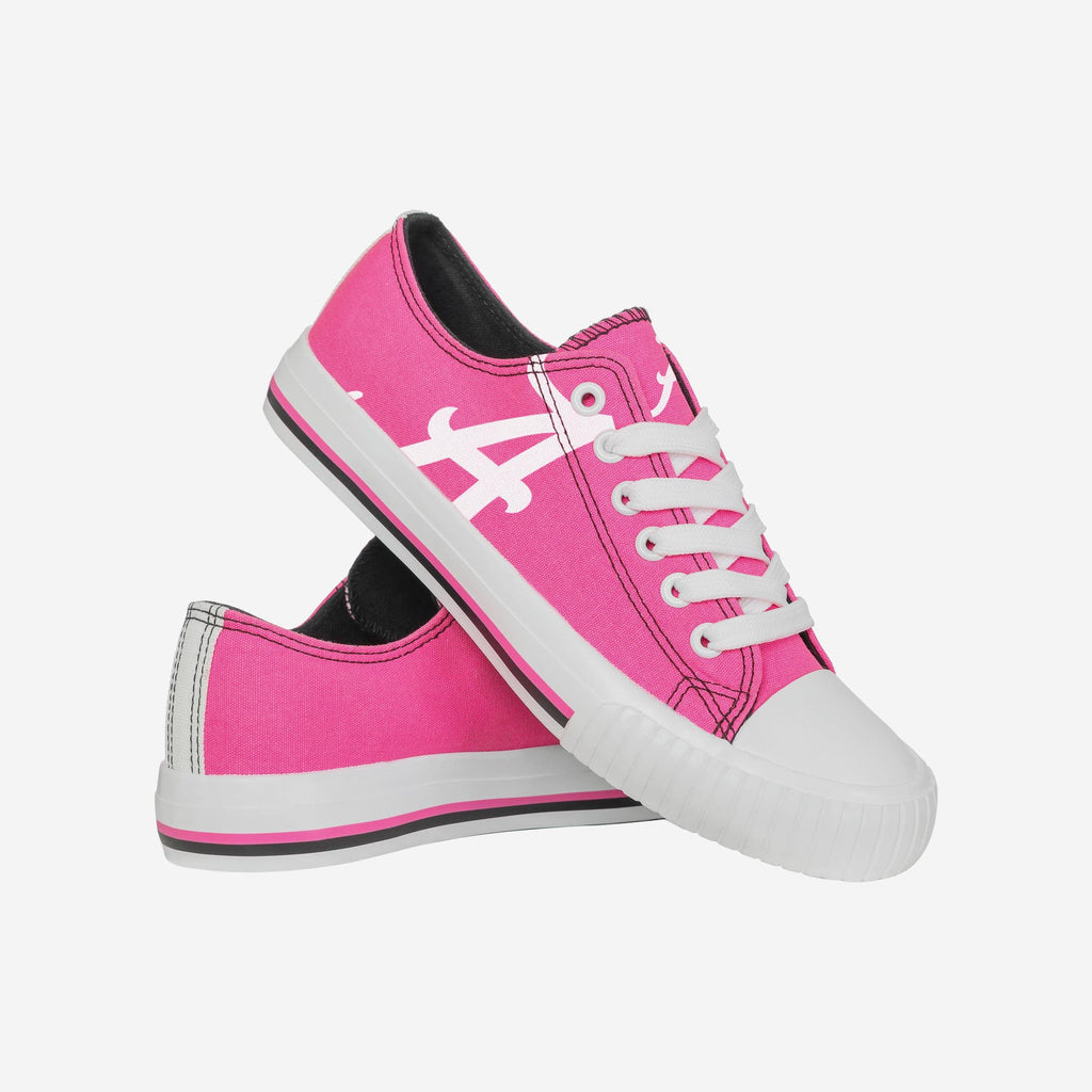 FOCO Highlights Low Top Canvas Shoe Pink L 4