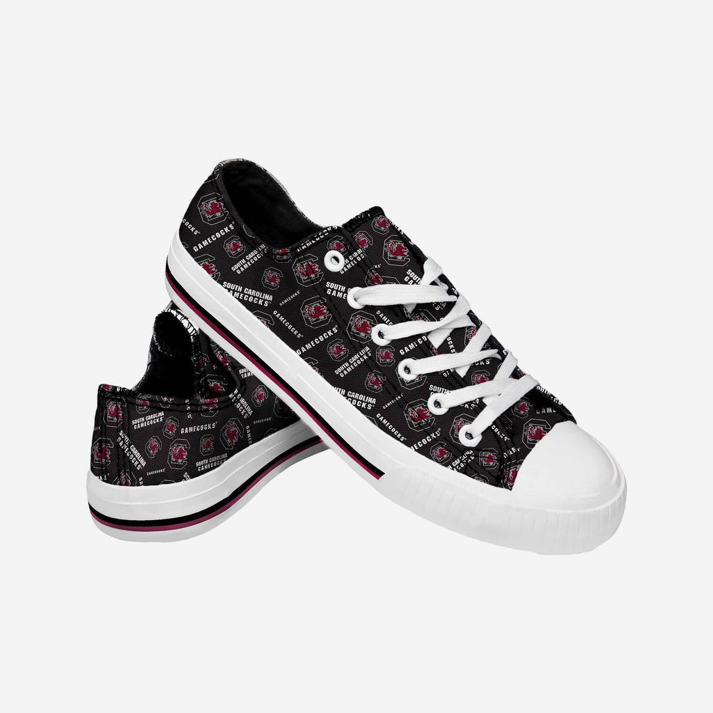 Gamecocks Red Printed Canvas Sneakers Carolina Gamecocks Sneakers - Etsy main image 3