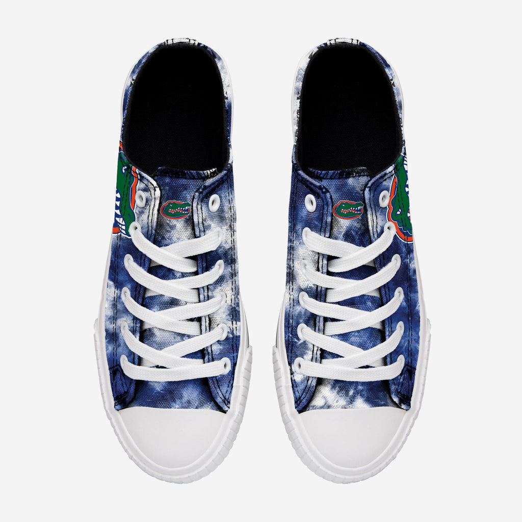 FOCO Florida Gators Low Top Tie-Dye Canvas Shoe Women Size L 4