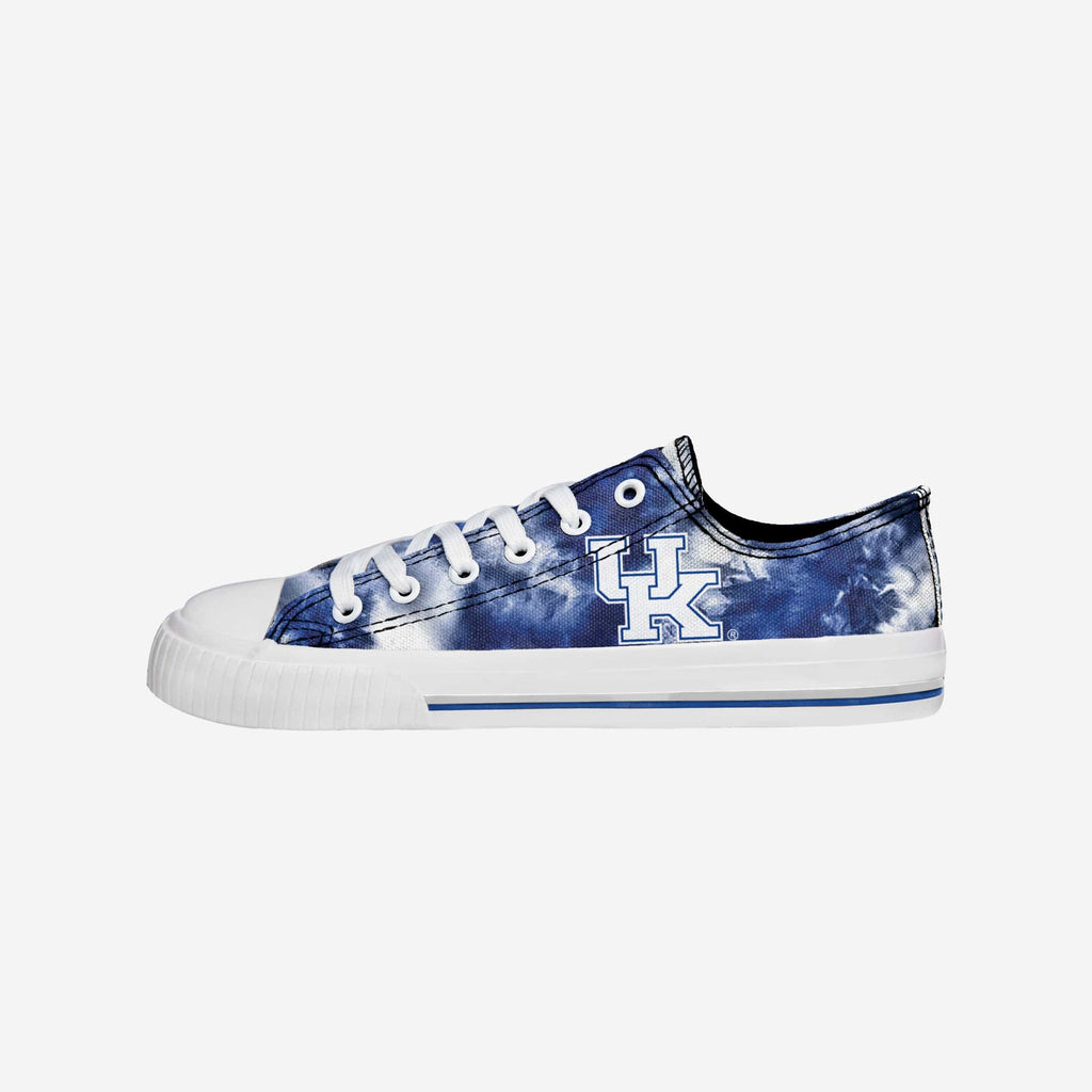 FOCO Kentucky Wildcats Low Top Canvas Shoe Tie-Dye 2XL 2