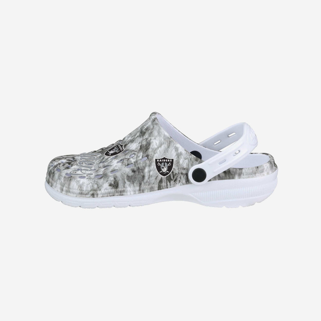 FOCO Cloudie Clog With Strap Las Vegas Raiders Women M 2