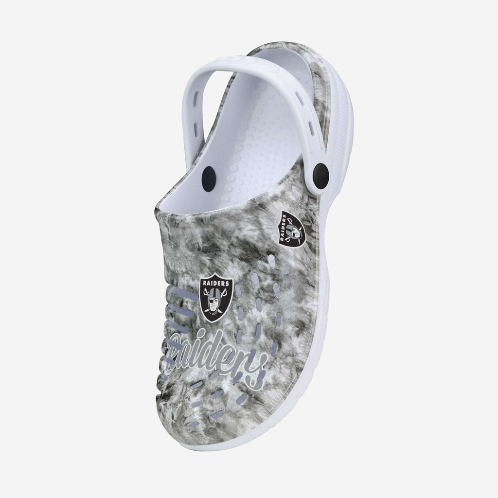 FOCO Cloudie Clog With Strap Las Vegas Raiders Women M 3