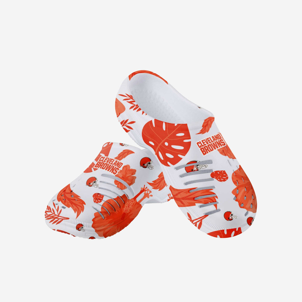 FOCO Cleveland Browns Clog White M 4
