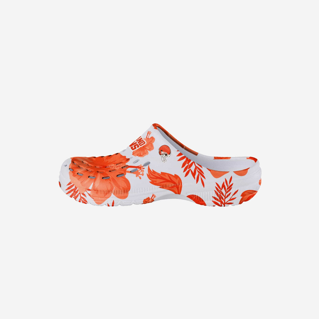 FOCO Cleveland Browns Clog White M 2