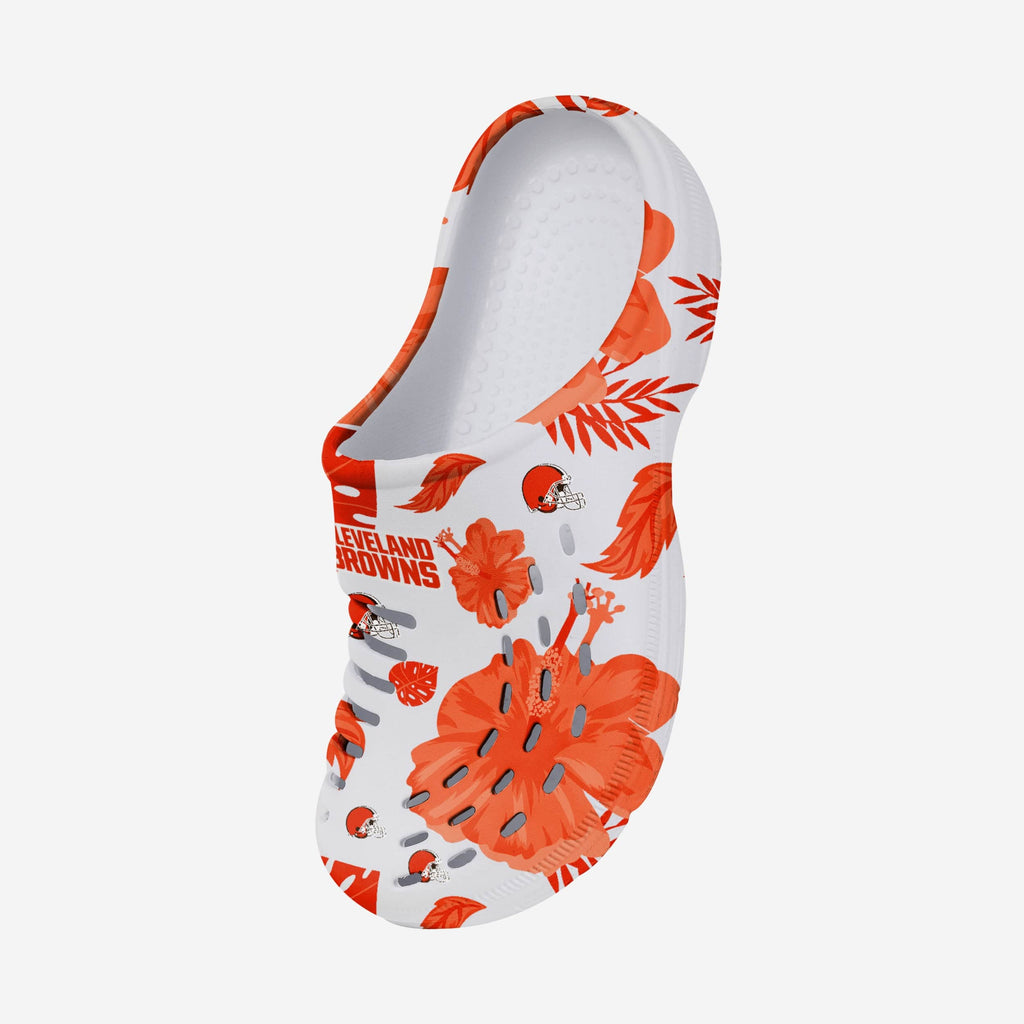 FOCO Cleveland Browns Clog White M 3