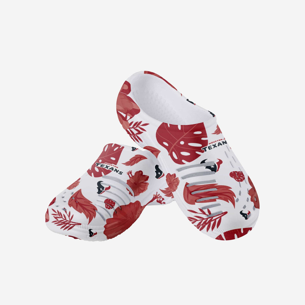 FOCO Houston Texans Clog White M 4