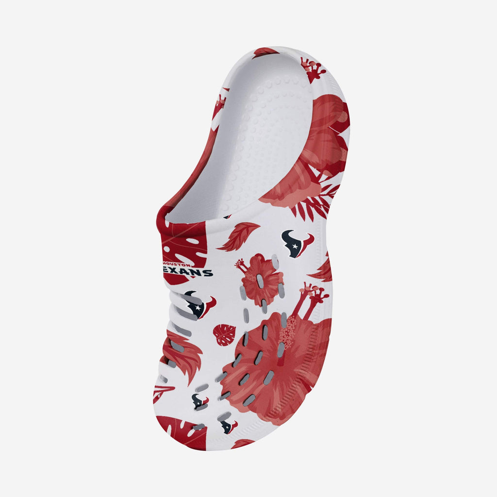 FOCO Houston Texans Clog White M 3