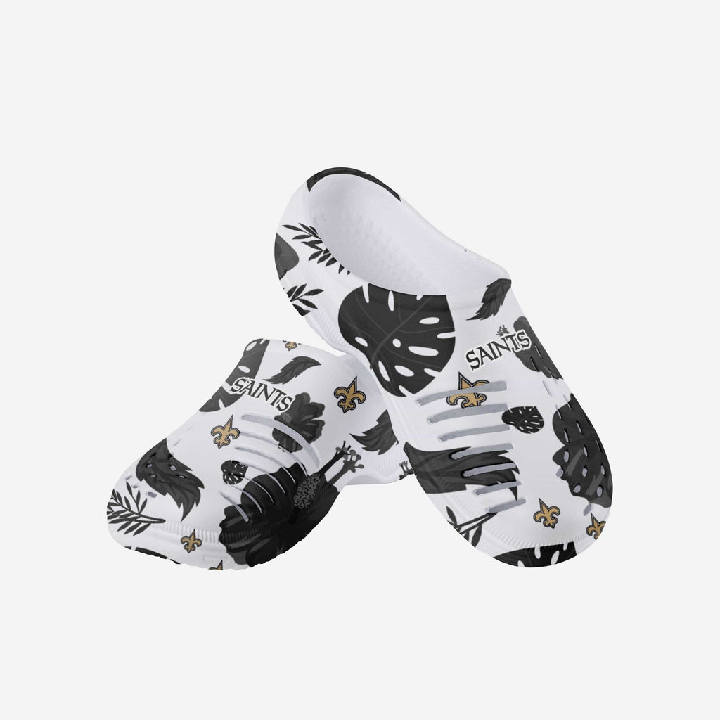 FOCO New Orleans Saints Clog White XL 4