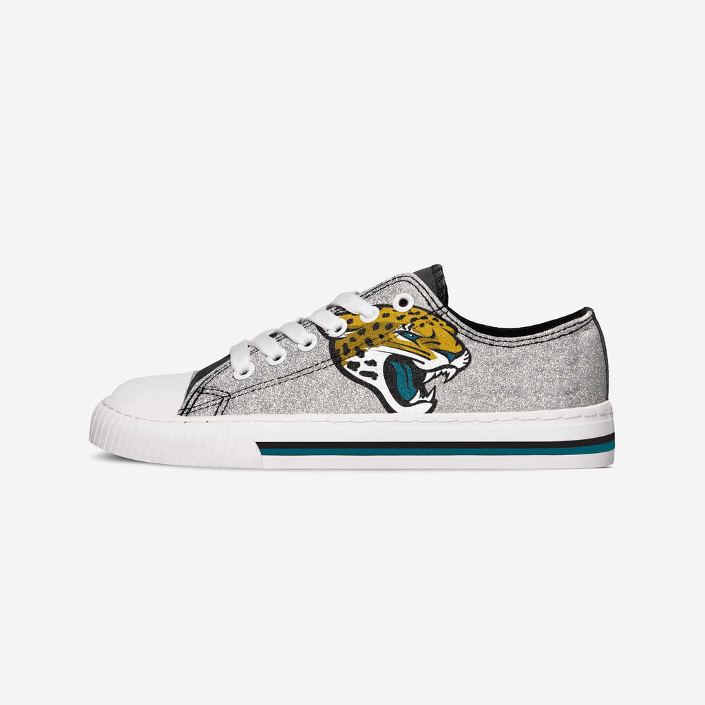 FOCO Jacksonville Jaguars Canvas Shoe Silver XL 2