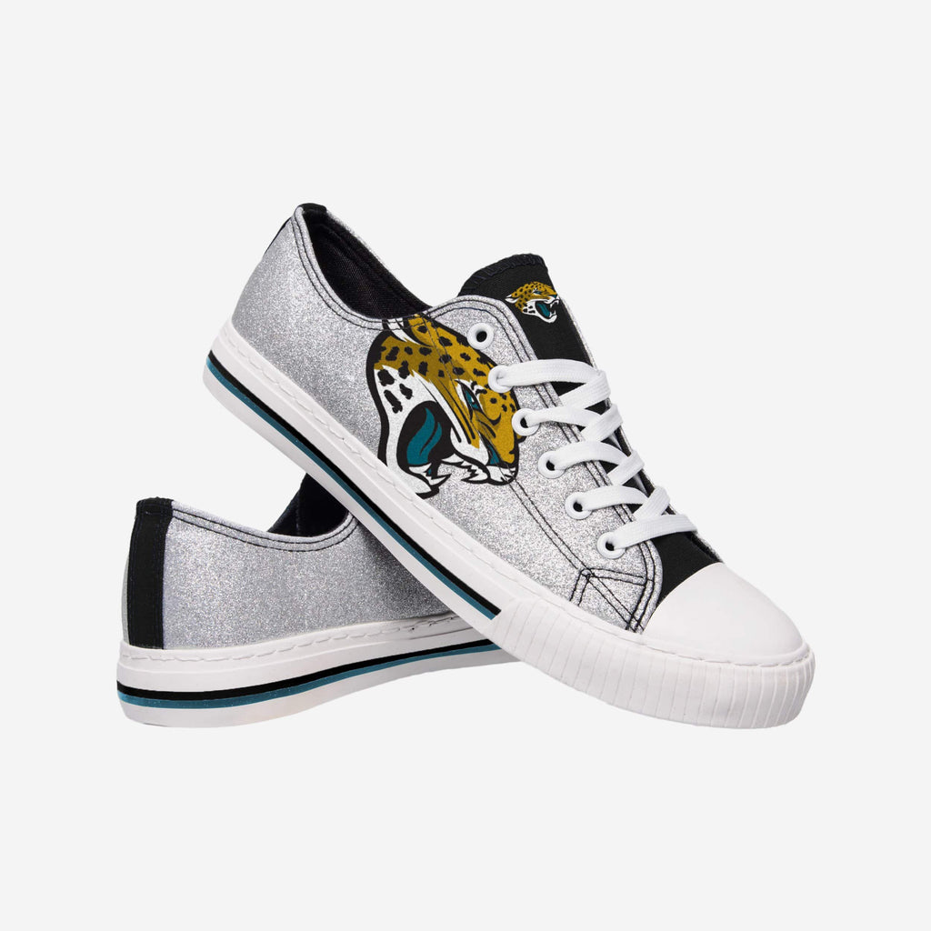 FOCO Jacksonville Jaguars Canvas Shoe Silver XL 3