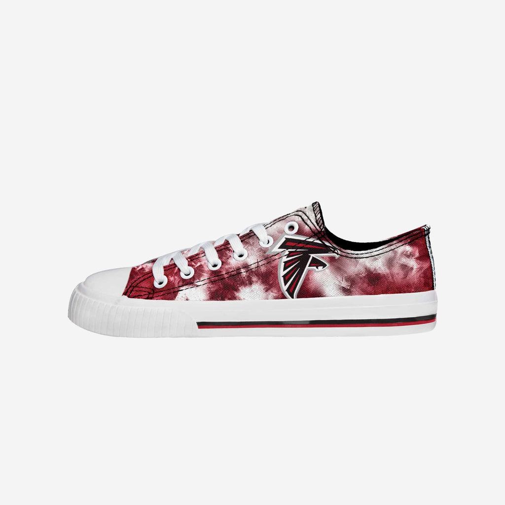 FOCO Atlanta Falcons Low Top Tie-Dye Canvas Shoe S 2